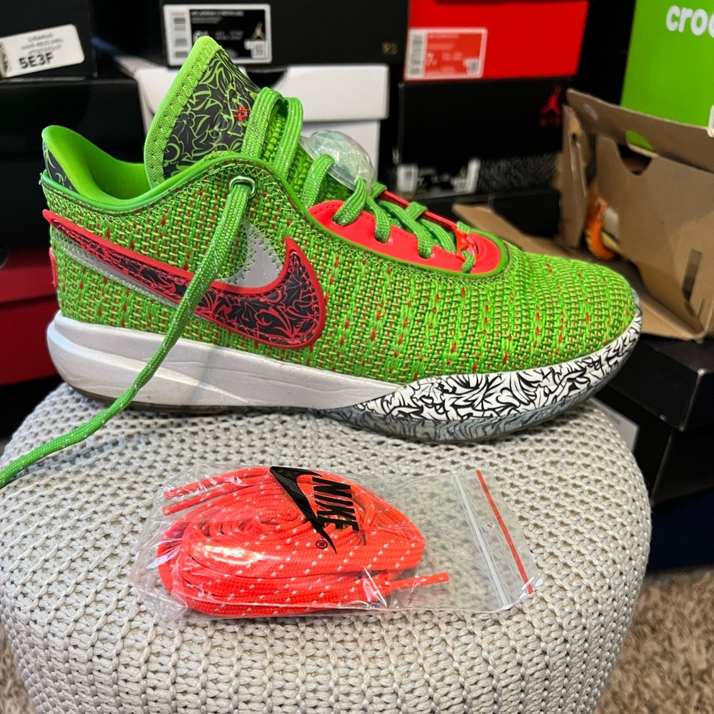 LeBron xx. Worn like 3 times … spring cleaning